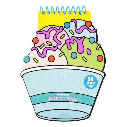 Summer Ice Cream On-the-Go Activity Book by Creatology™